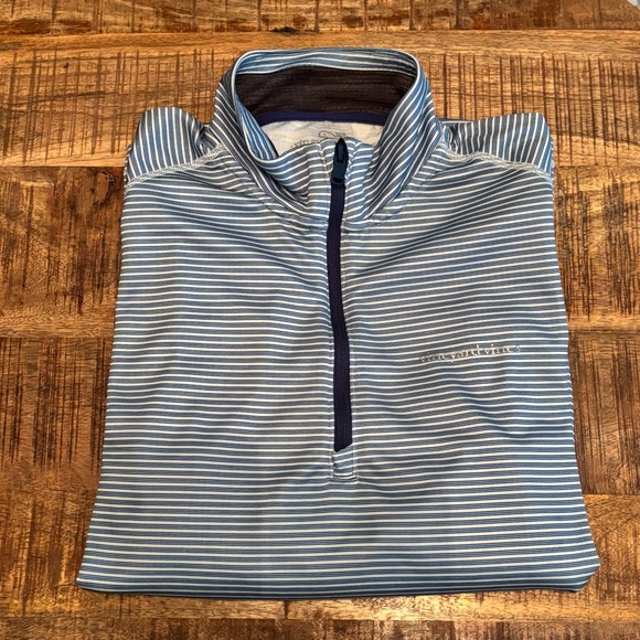 Vineyard Vines Other - Vineyard Vines Blue Striped Men's Pullover